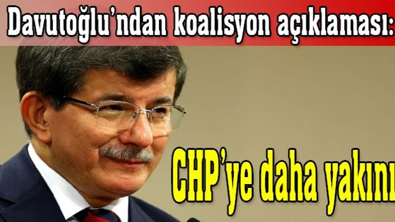 Davutoğlu’ndan açıklama