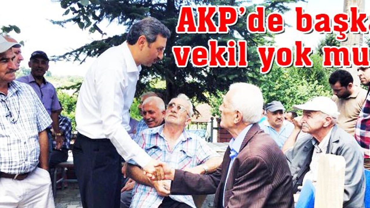 AKP’de başka vekil yok mu?