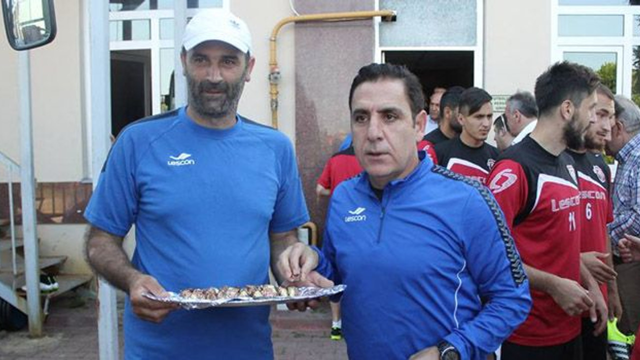 Gölcükspor'da çikolatalı antrenman