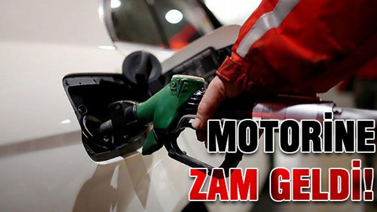 Motorine zam geldi!
