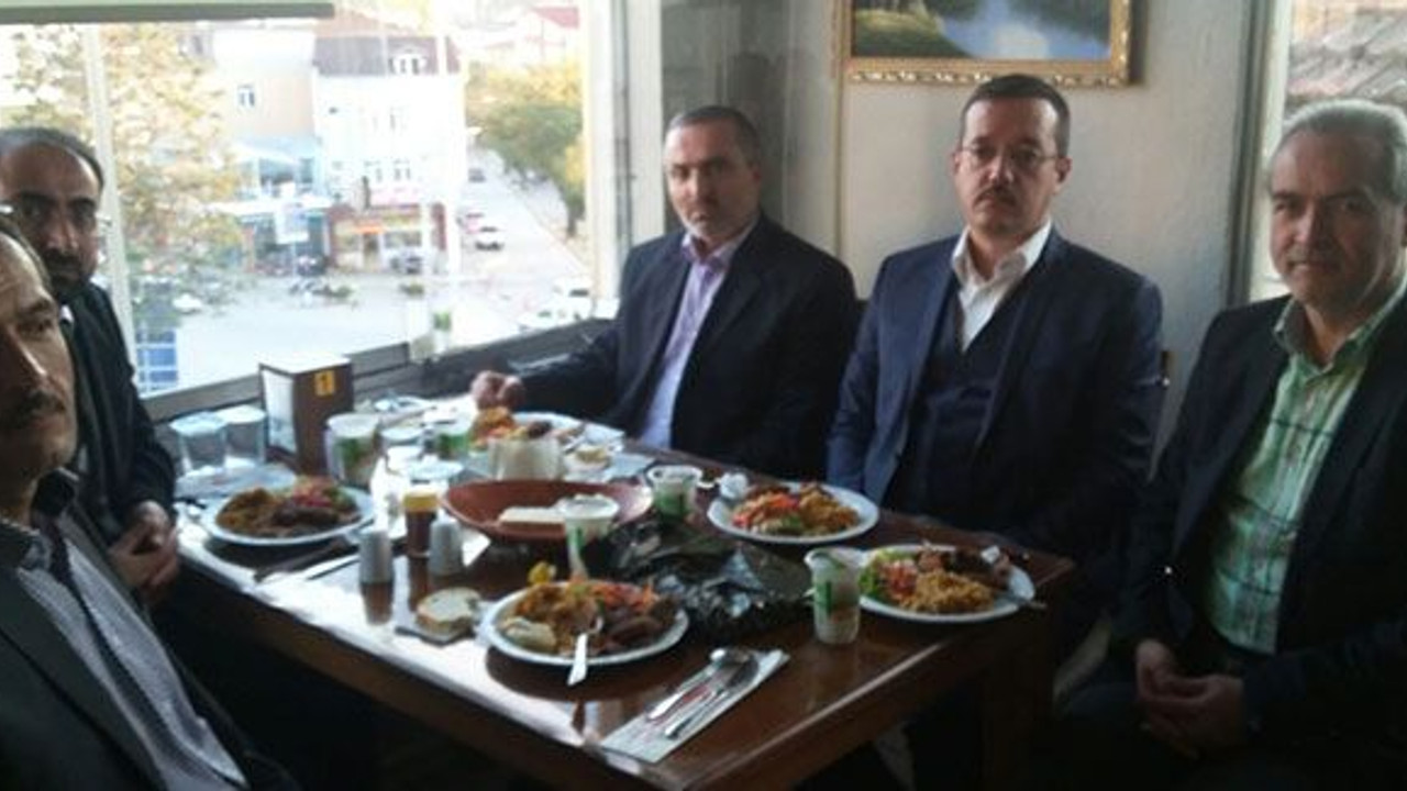 Murakıp Kadir Çiftçi yemekle uğurlandı