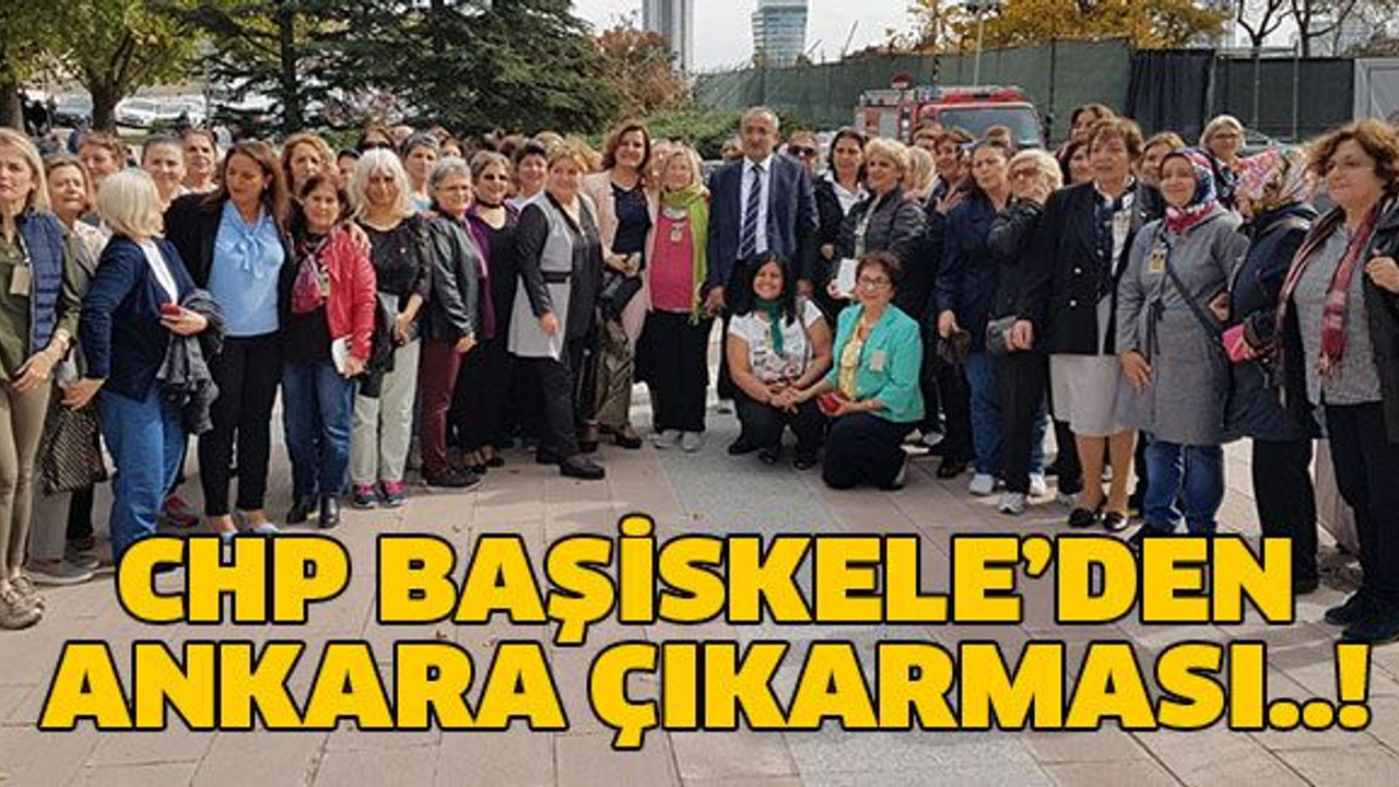 CHP Başiskele’den Ankara çıkarması..!