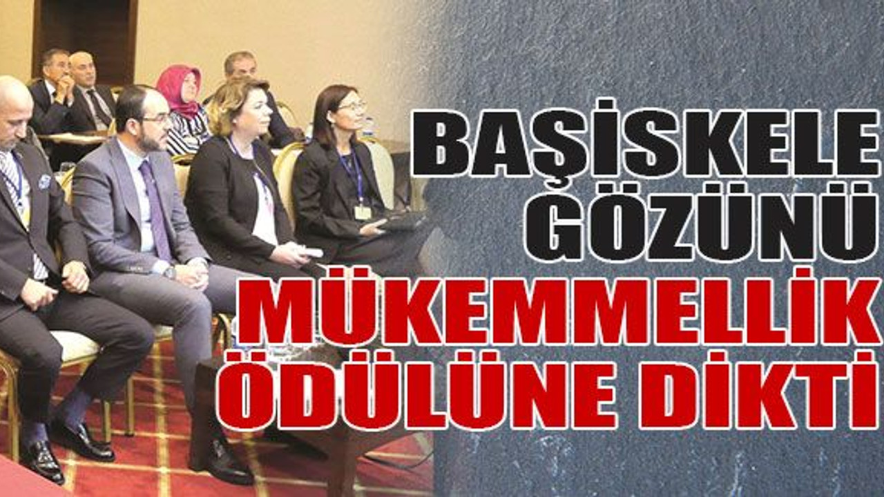 Başiskele gözünü mükemmellik ödülüne dikti