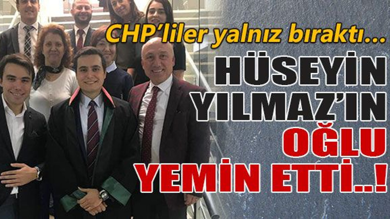 Hüseyin Yılmaz’ın oğlu yemin etti..!