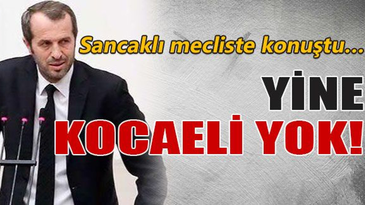 Yine Kocaeli yok!