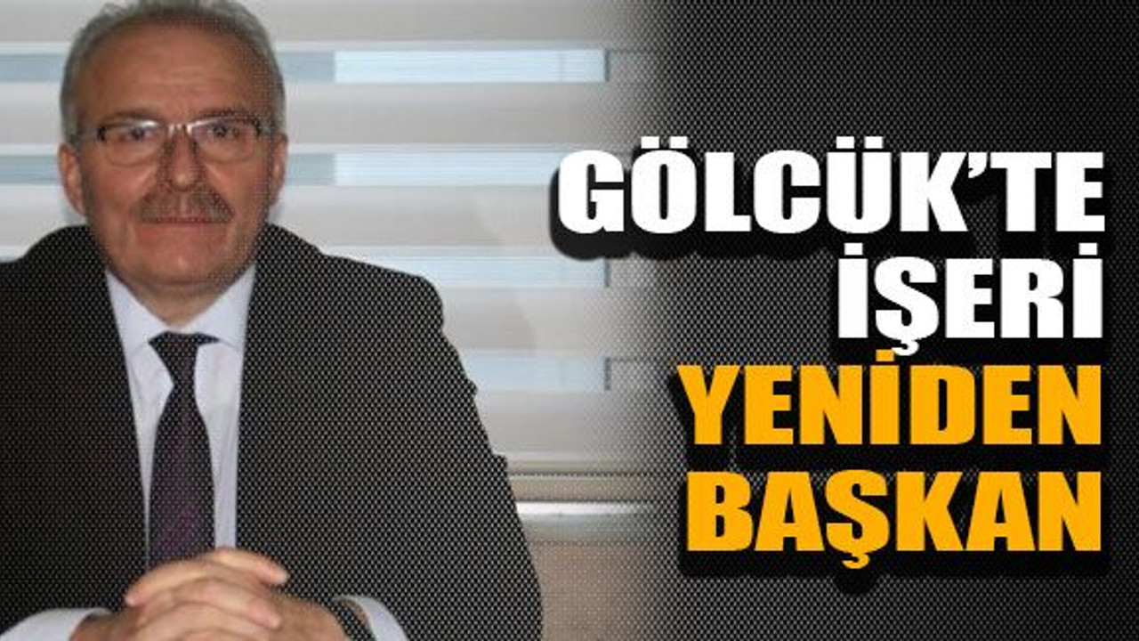 Gölcük’te İşeri yeniden başkan