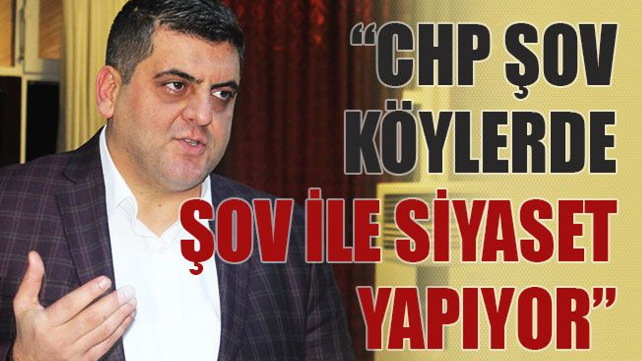 Ayaz: Şov ile siyaset yapmaya çalışıyorlar