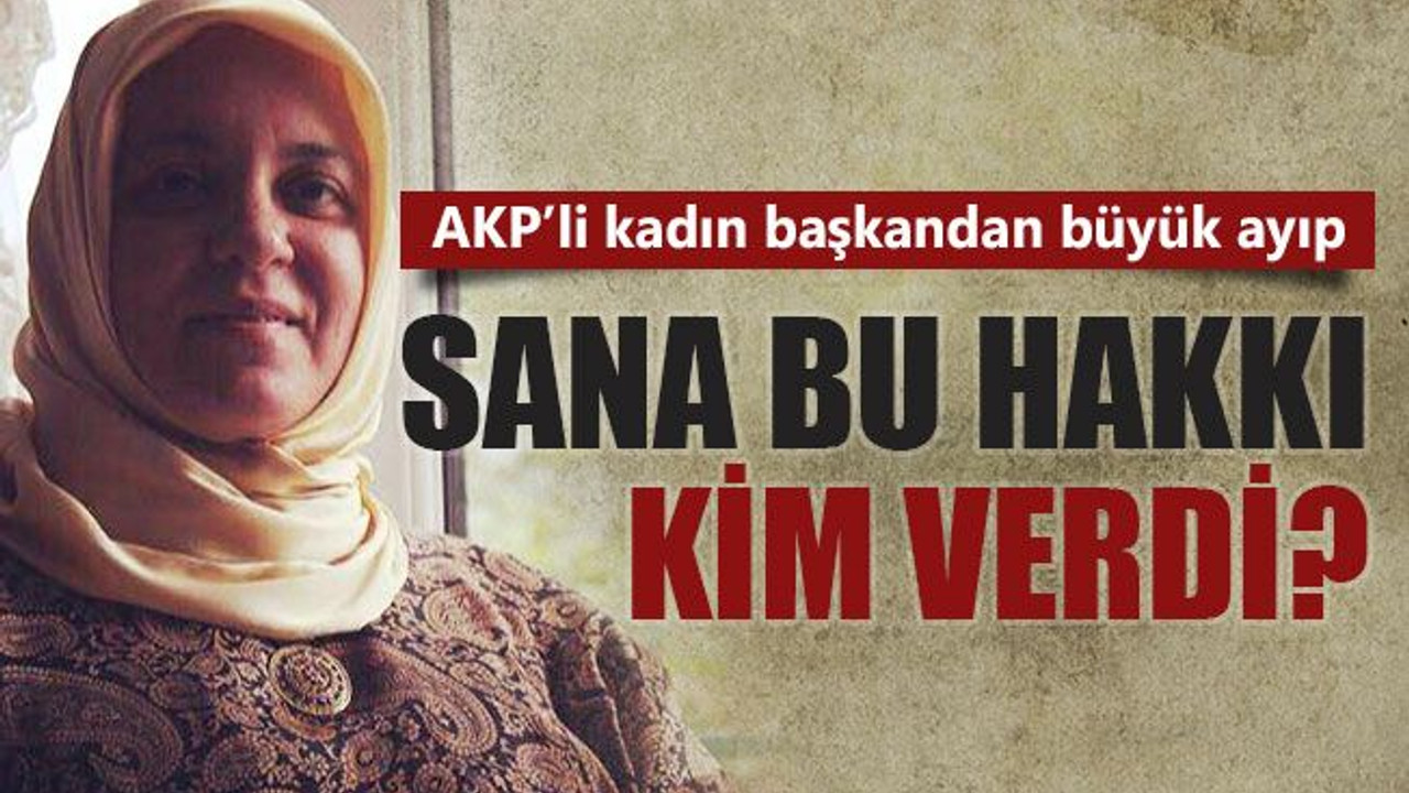 Sana bu hakkı kim verdi? AKP'li başkandan Atatürk'e büyük ayıp!