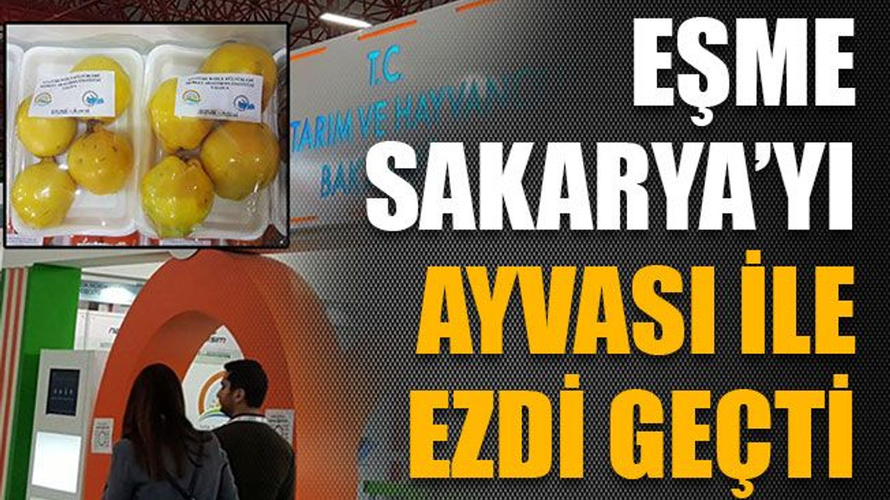 Eşme, Sakarya’yı ayvası ile ezdi geçti
