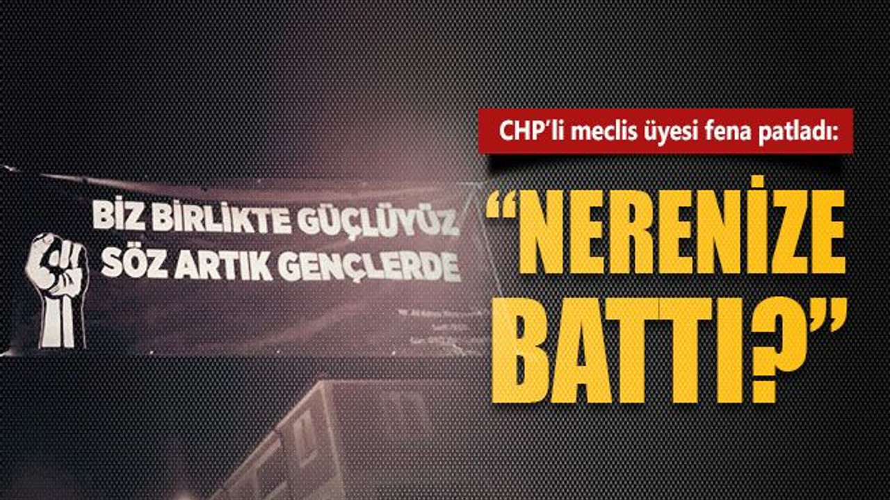 CHP’li meclis üyesi belediyeye fena patladı: Nerenize battı?