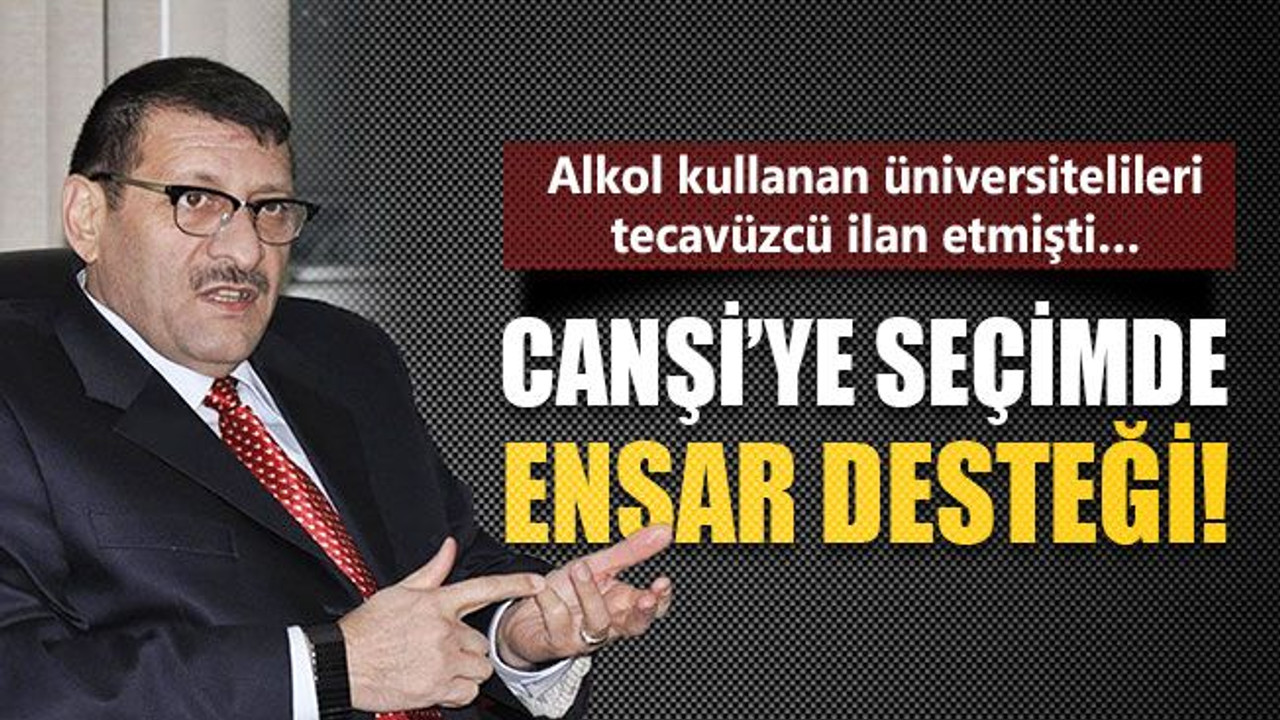Skandal paylaşımı yapan adayına seçimde Ensar da destek vermiş!