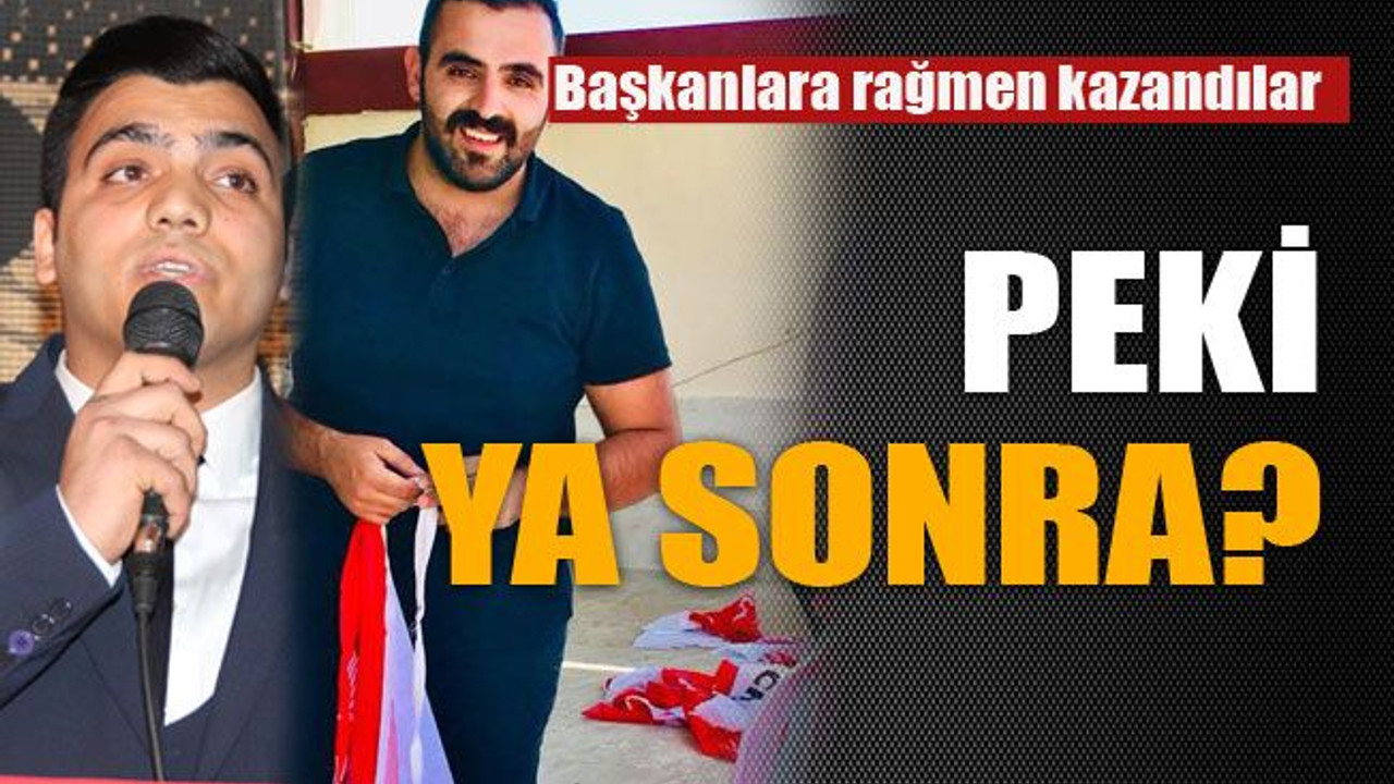 Başkanlara rağmen kazandılar Peki ya sonrası..?