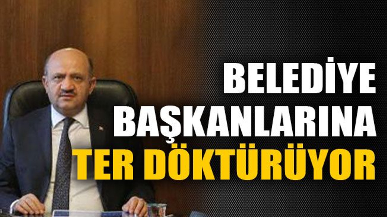 Işık, belediye başkanlarına ter döktürüyor