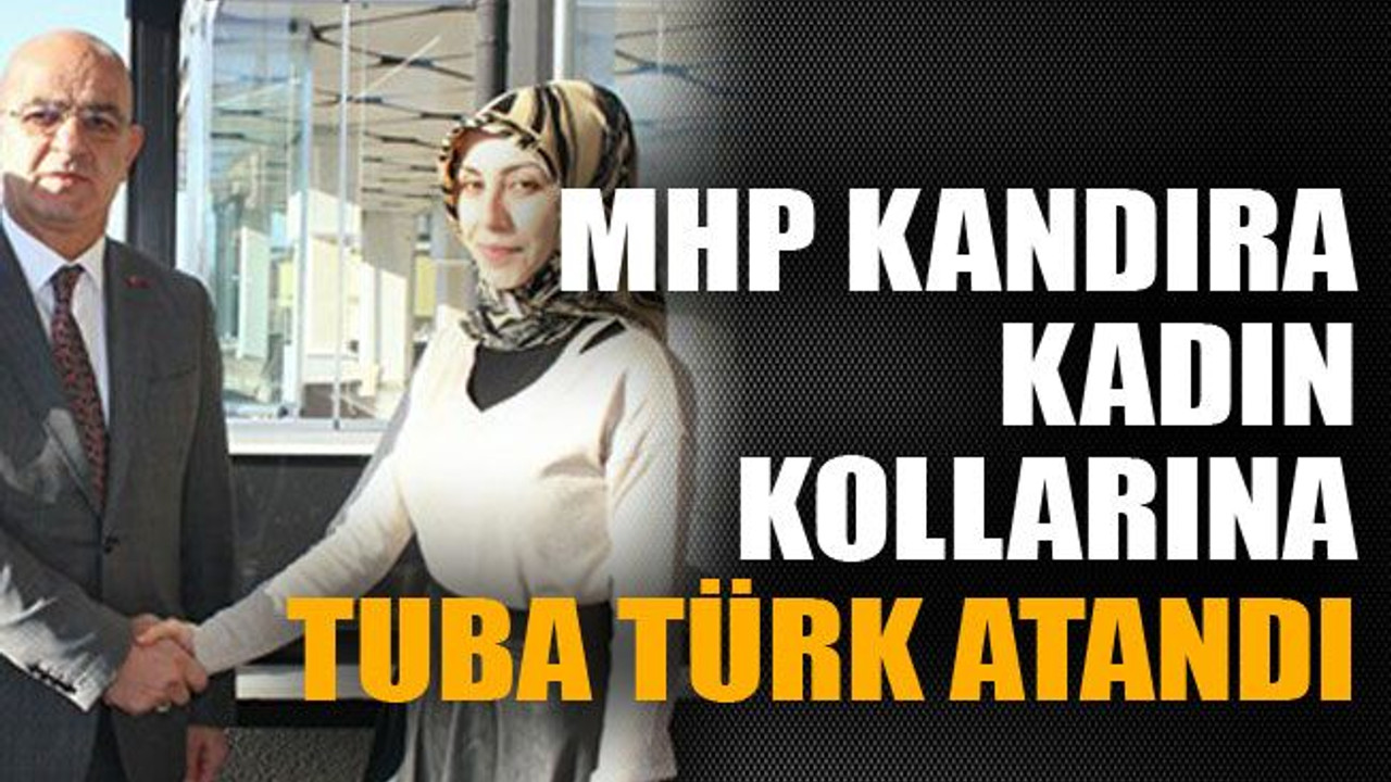 MHP Kandıra Kadın Kolları’na Tuba Türk atandı