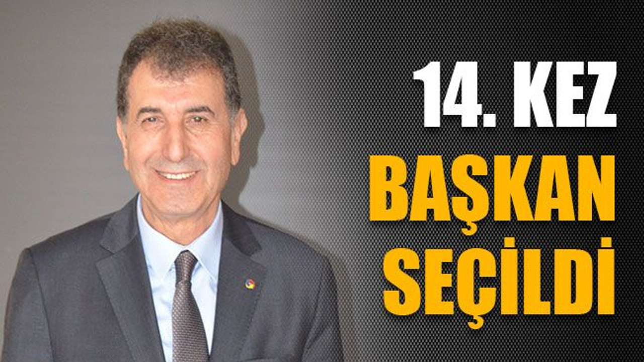 Halil Baylam, 14. kez başkan seçildi