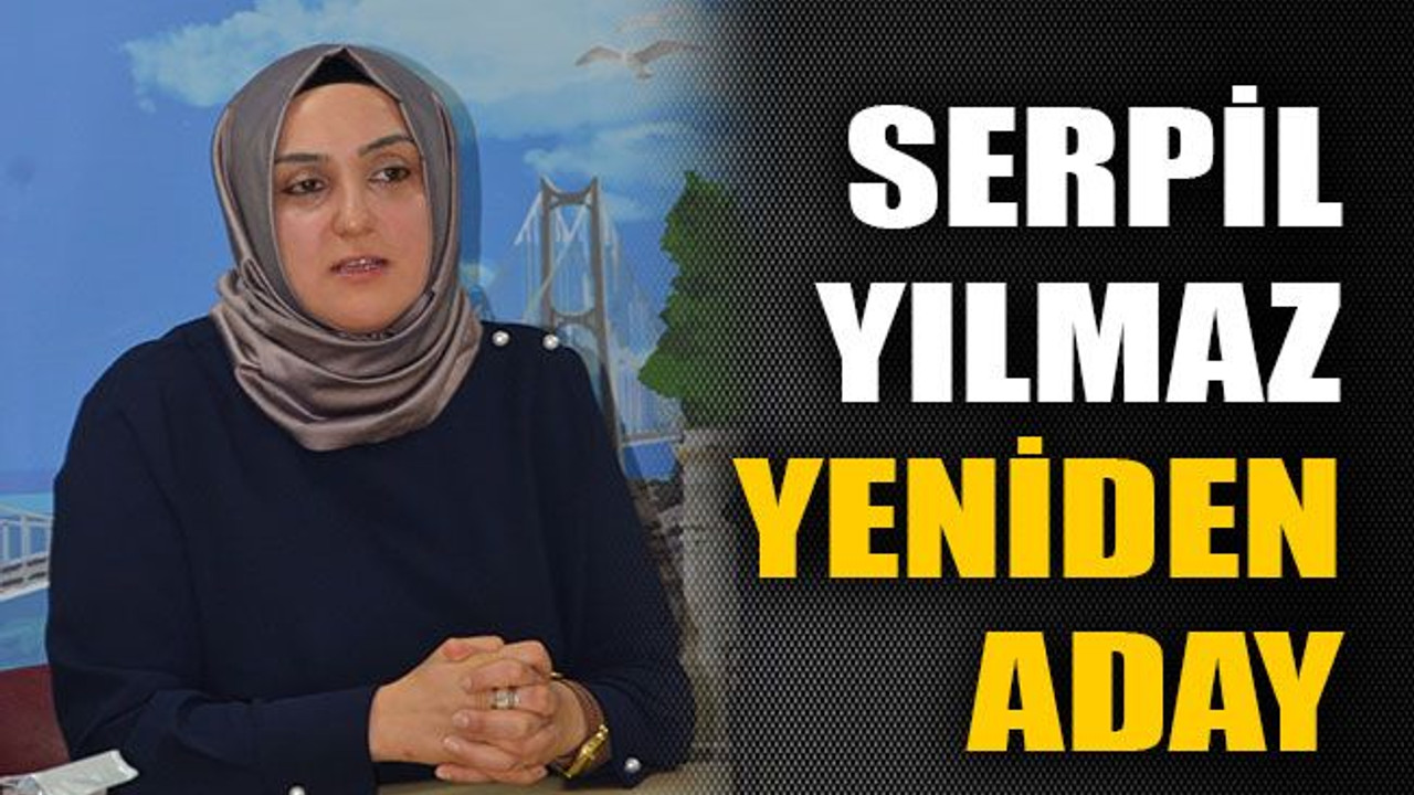 Serpil Yılmaz yeniden aday
