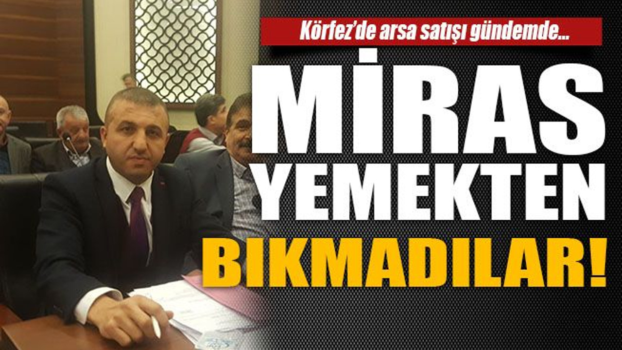 Körfez’de arsa tartışması… Miras yemekten BIKMADILAR!