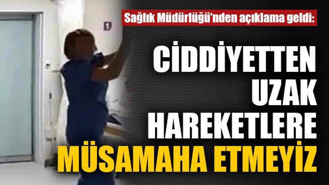 Ciddiyetten uzak hareketlere müsamaha etmeyiz