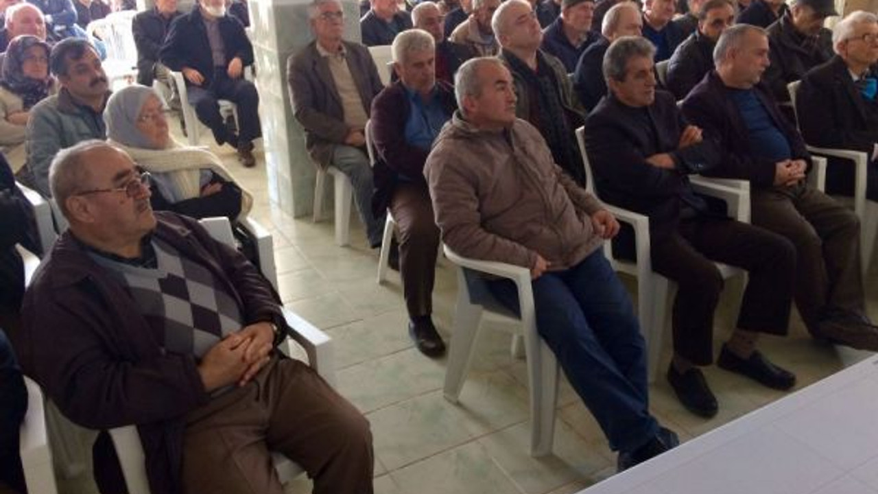 “Sungurlu'da asıl amaçları topraklarınızı yok pahasına almak”