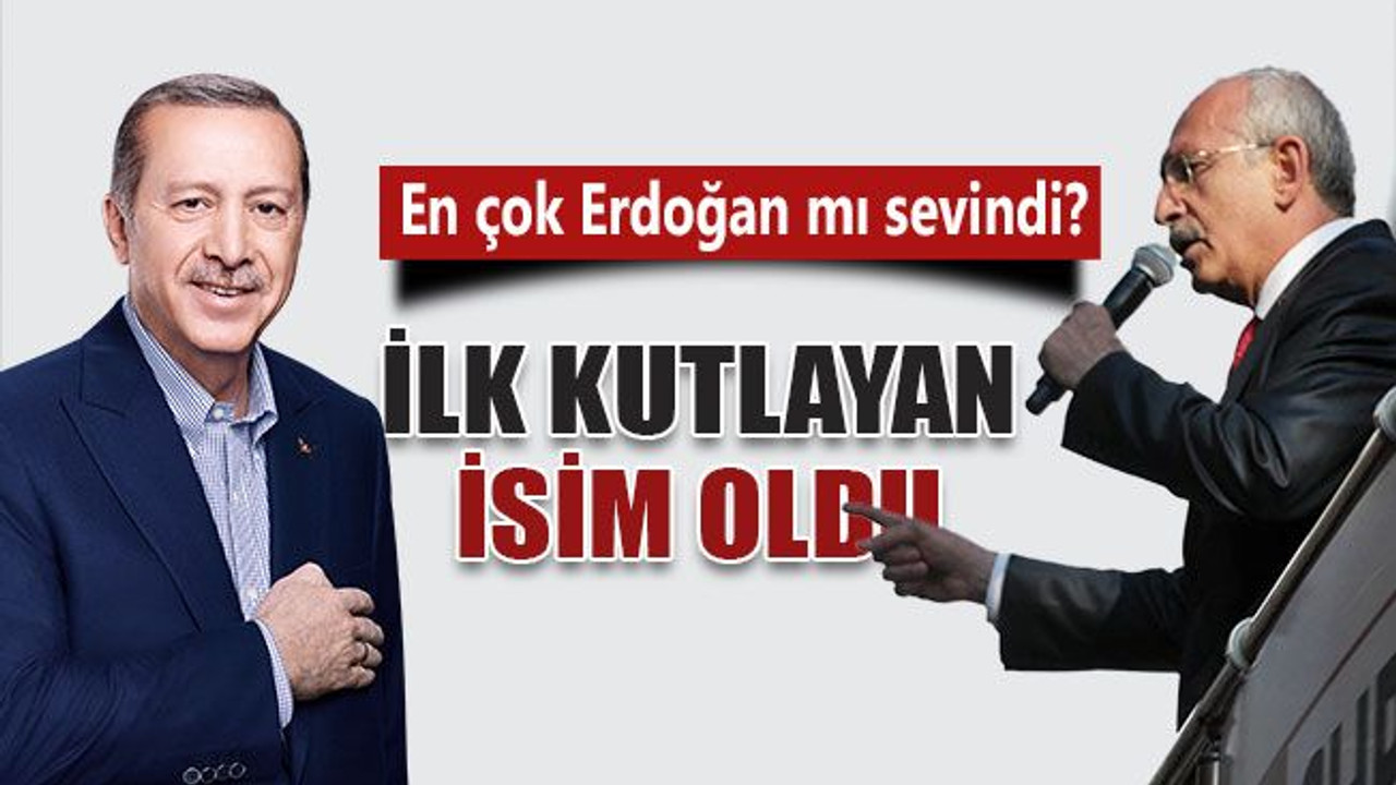 En çok Erdoğan mı sevindi? İlk kutlayan isim oldu!