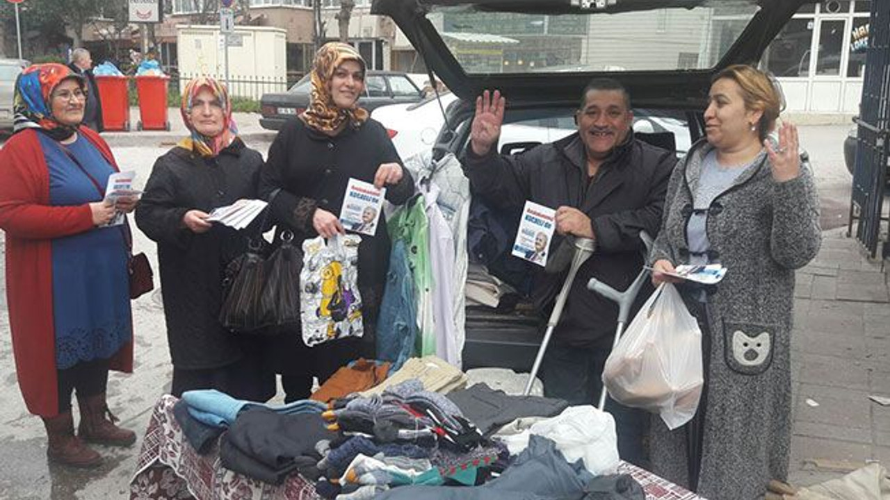 Başbakan için 20 bin broşür dağıttılar