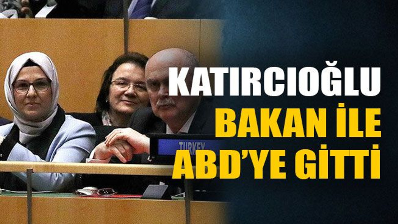 Katırcıoğlu, Bakan Kaya ile ABD’de
