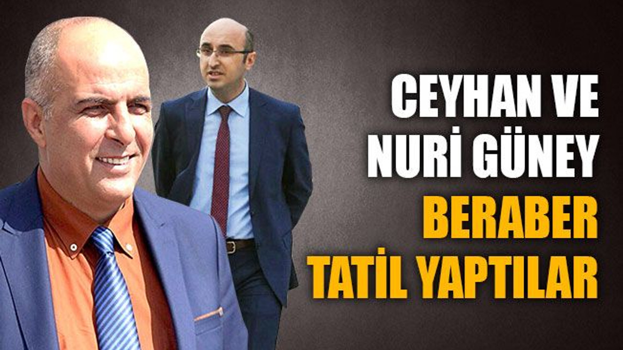 Ceyhan ve Güney beraber tatil yaptılar