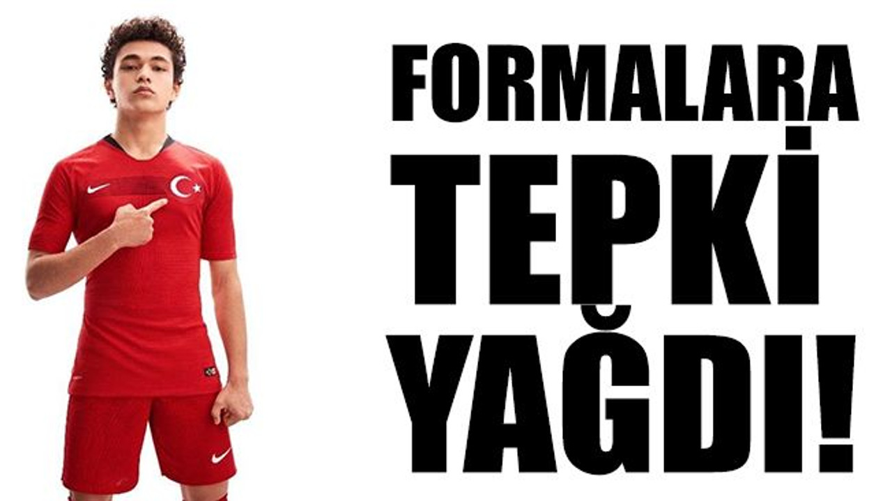 Milli Takım’ın yeni formalarına tepki yağdı..!