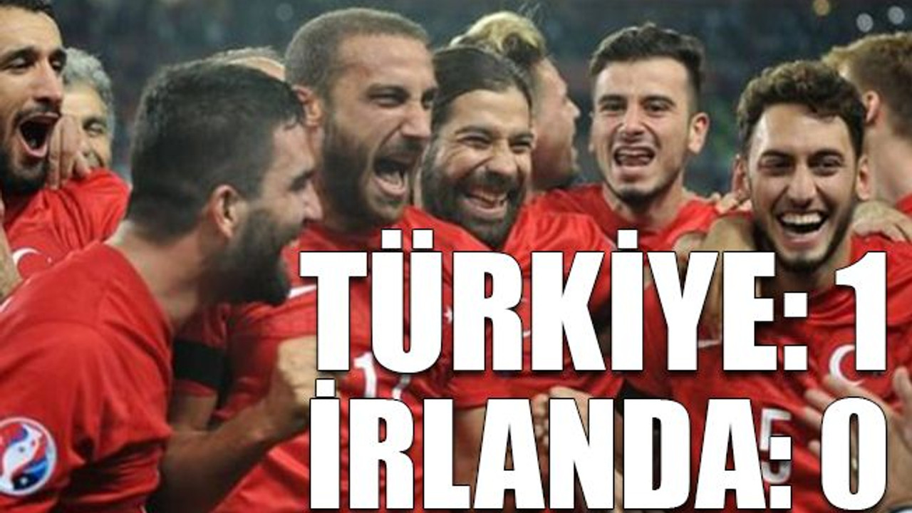 A Milli Futbol Takımımız, İrlanda Cumhuriyetini 1-0 Mağlup Etti
