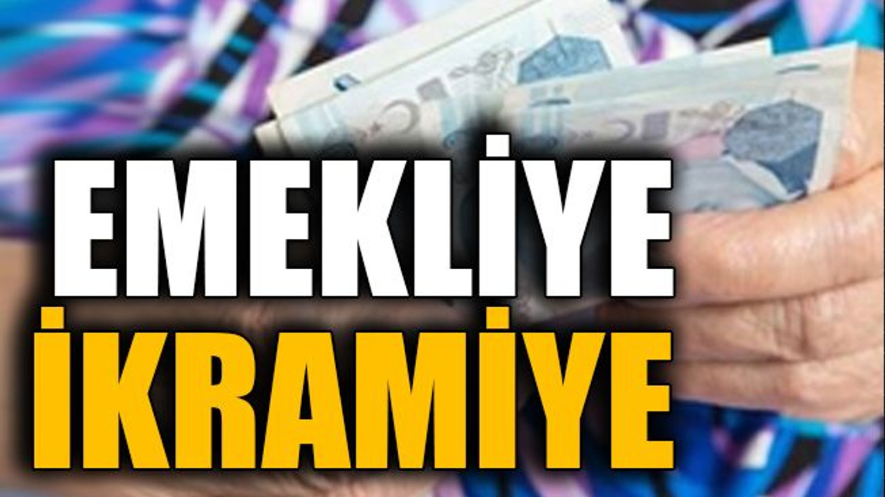 Emekliye bayram ikramiyesi