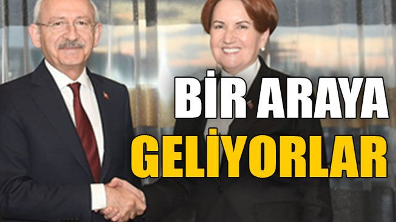 Bir araya geliyorlar