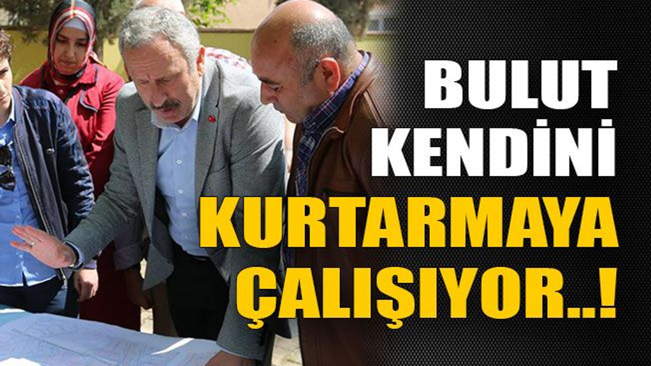 Bulut kendini kurtarmaya çalışıyor..!