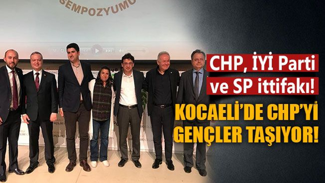 Kocaeli’de CHP’yi gençler taşıyor!