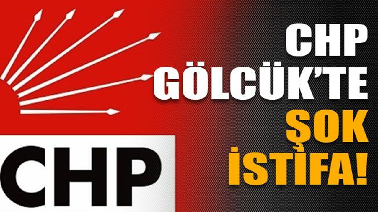 CHP Gölcük’te şok istifa!