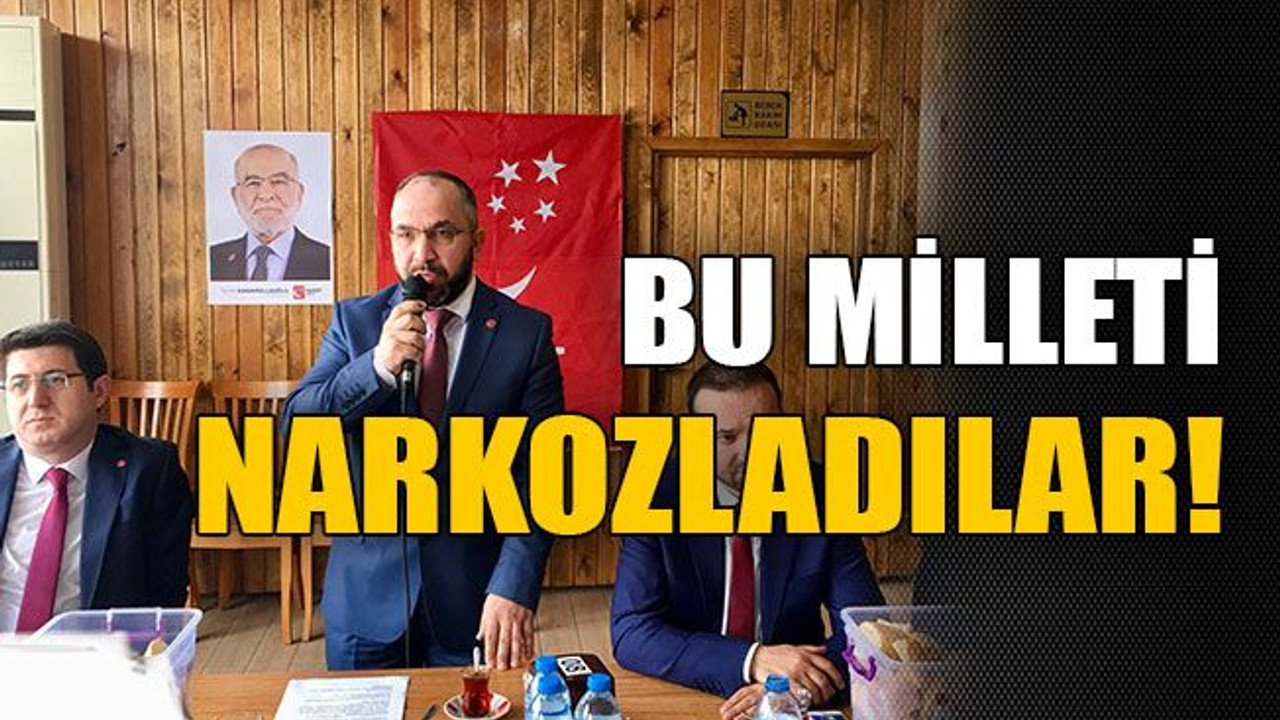 Bu milleti narkozladılar!