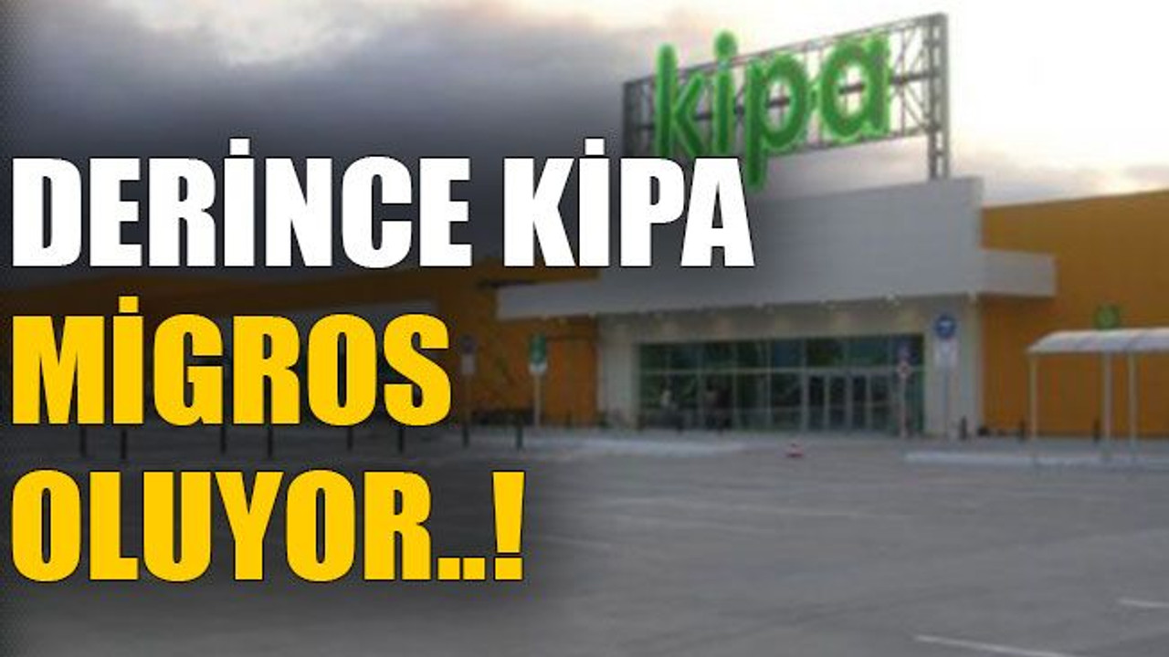 Derince Kipa Migros oluyor..!
