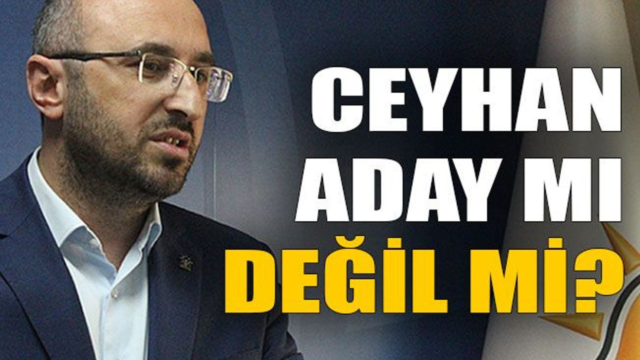 Ceyhan aday mı değil mi?