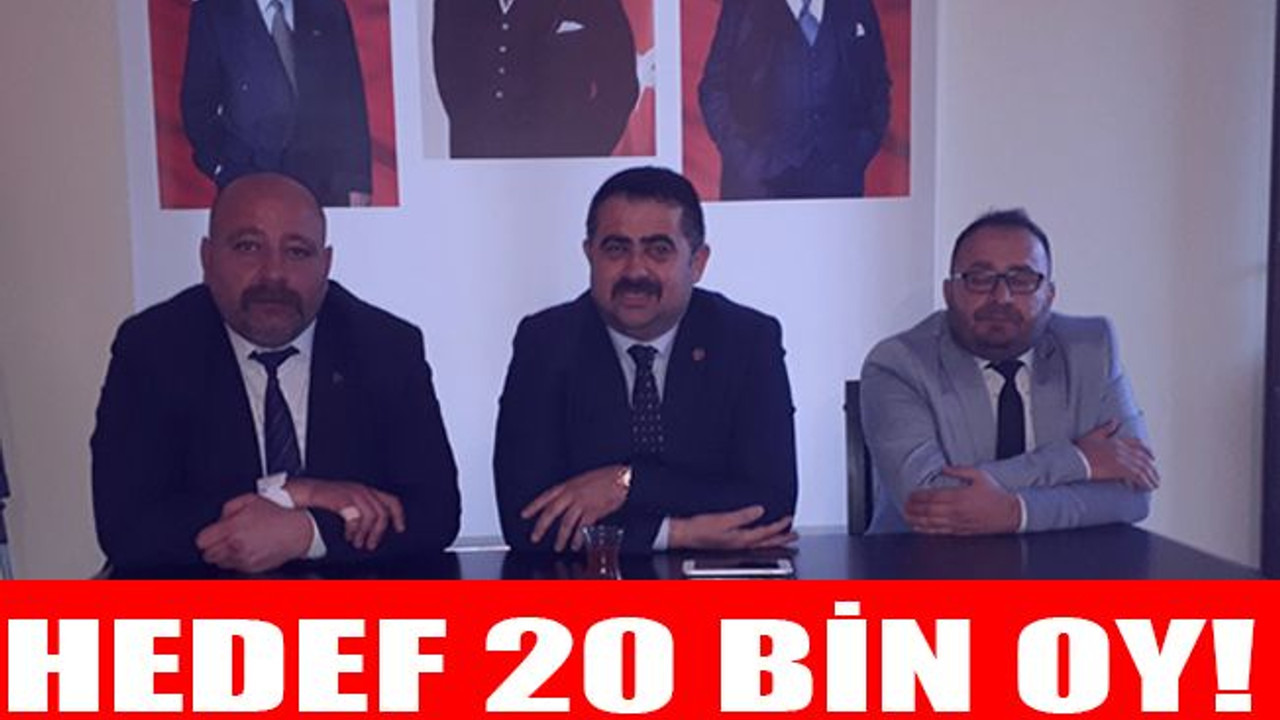 Darıca MHP’de hedef 20 bin oy!