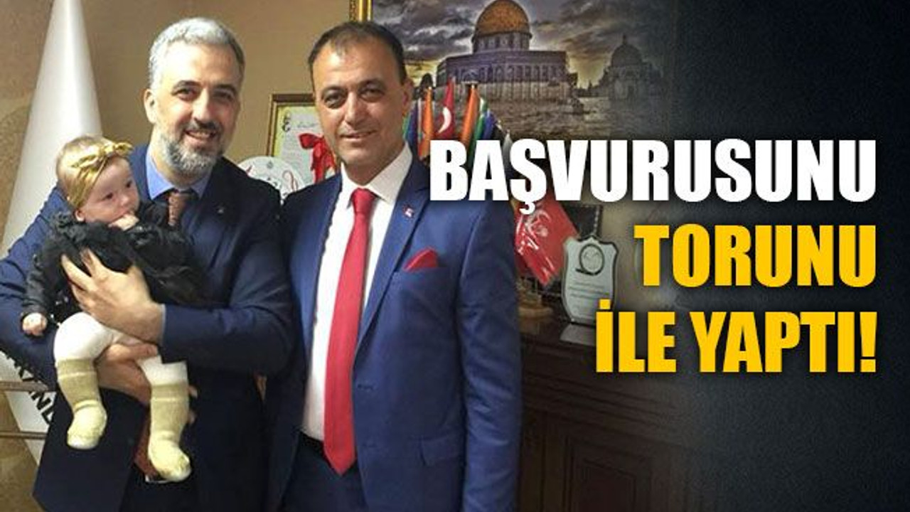 İnce, başvurusunu torunu ile yaptı!