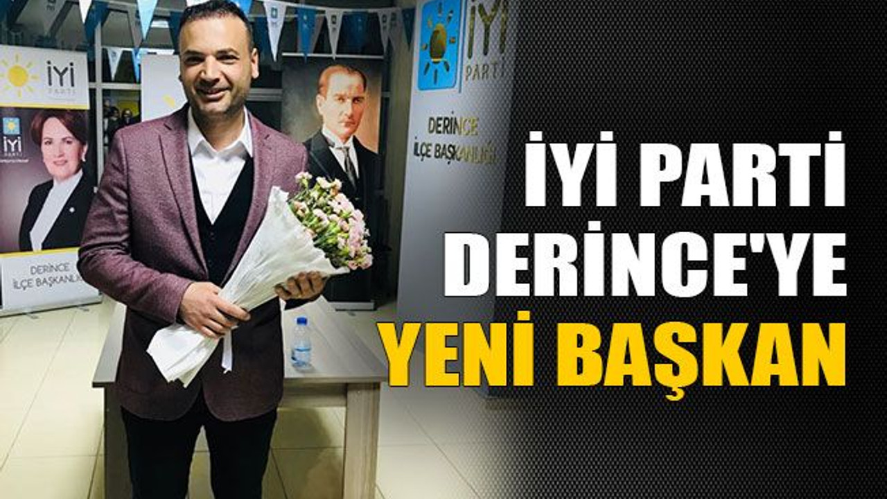 İyi Parti Derince'ye yeni başkan