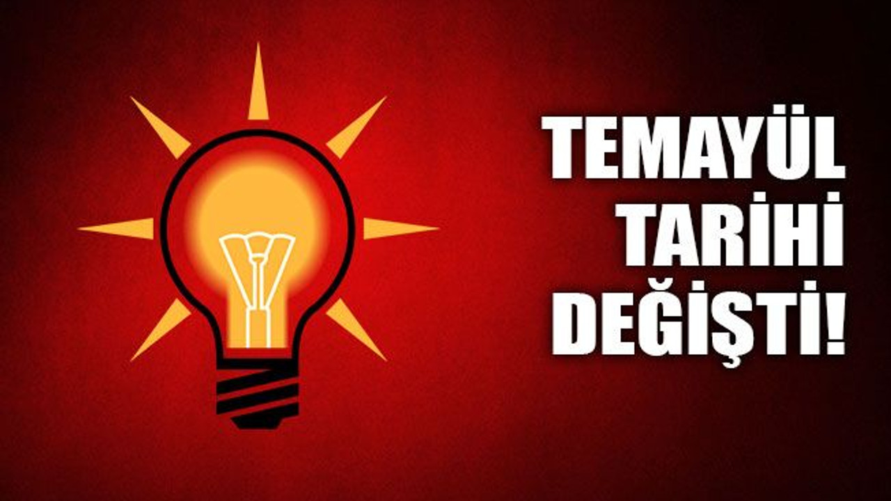 AKP’de temayül tarihi değişti!
