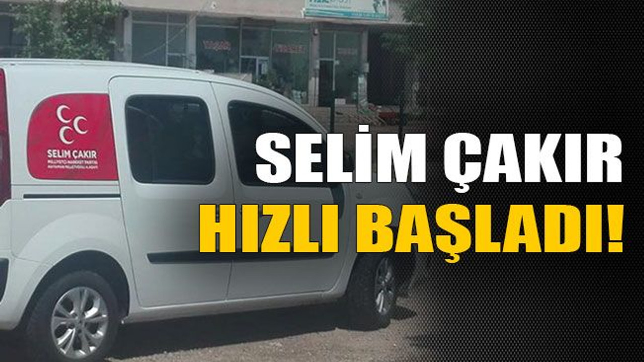 Selim Çakır hızlı başladı!