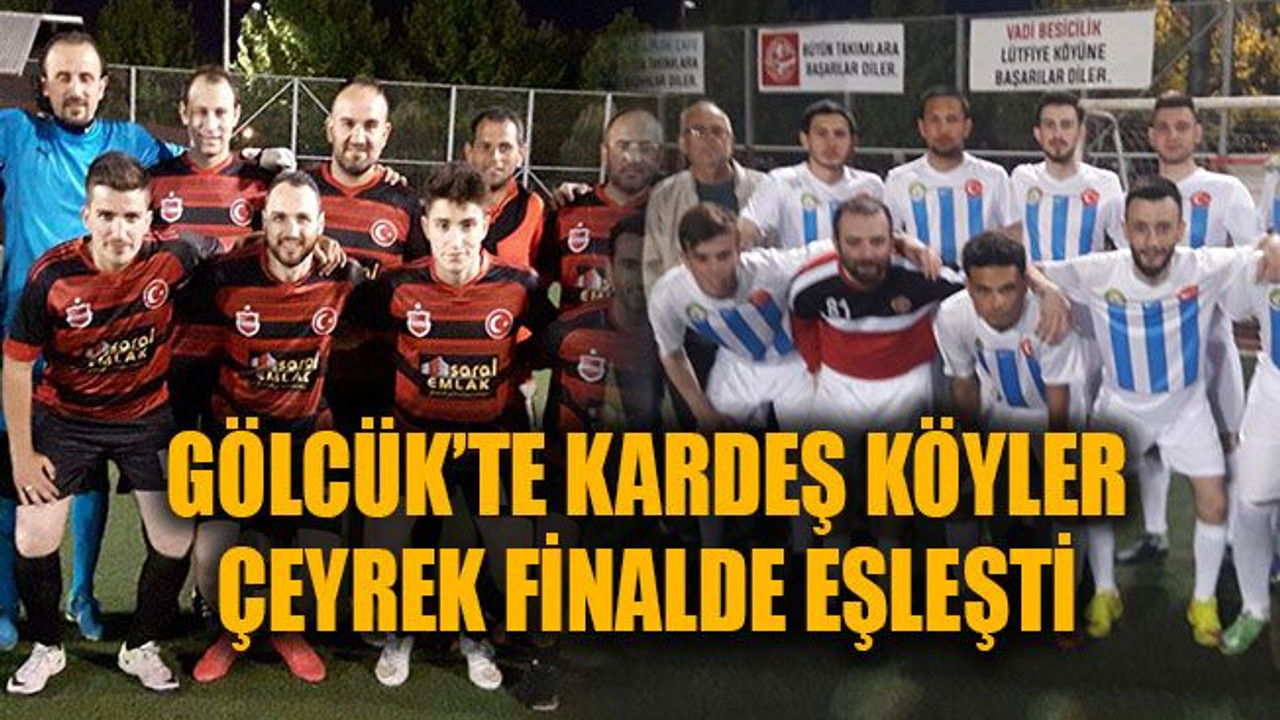 Gölcük’te kardeş köyler, çeyrek finalde eşleşti... Kazanan Hasaneyn