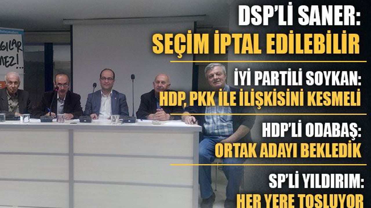 Saner: Seçimi iptal edilebilir!