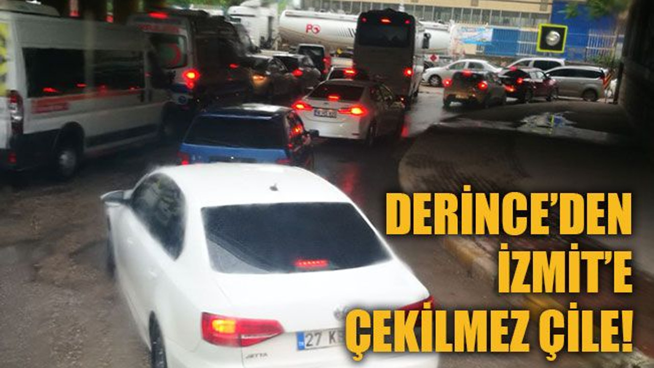 Derince’den İzmit’e çekilmez çile!
