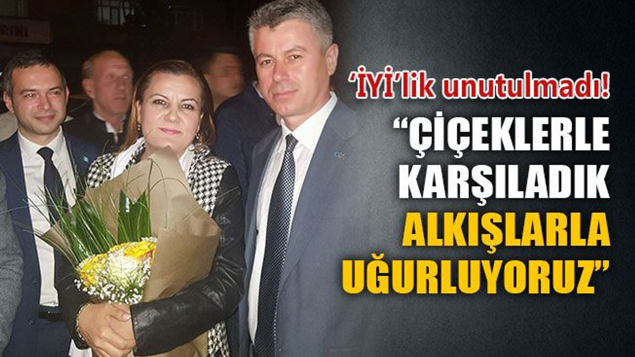 Salih Işık: Çiçeklerle karşıladık alkışlarla uğurluyoruz