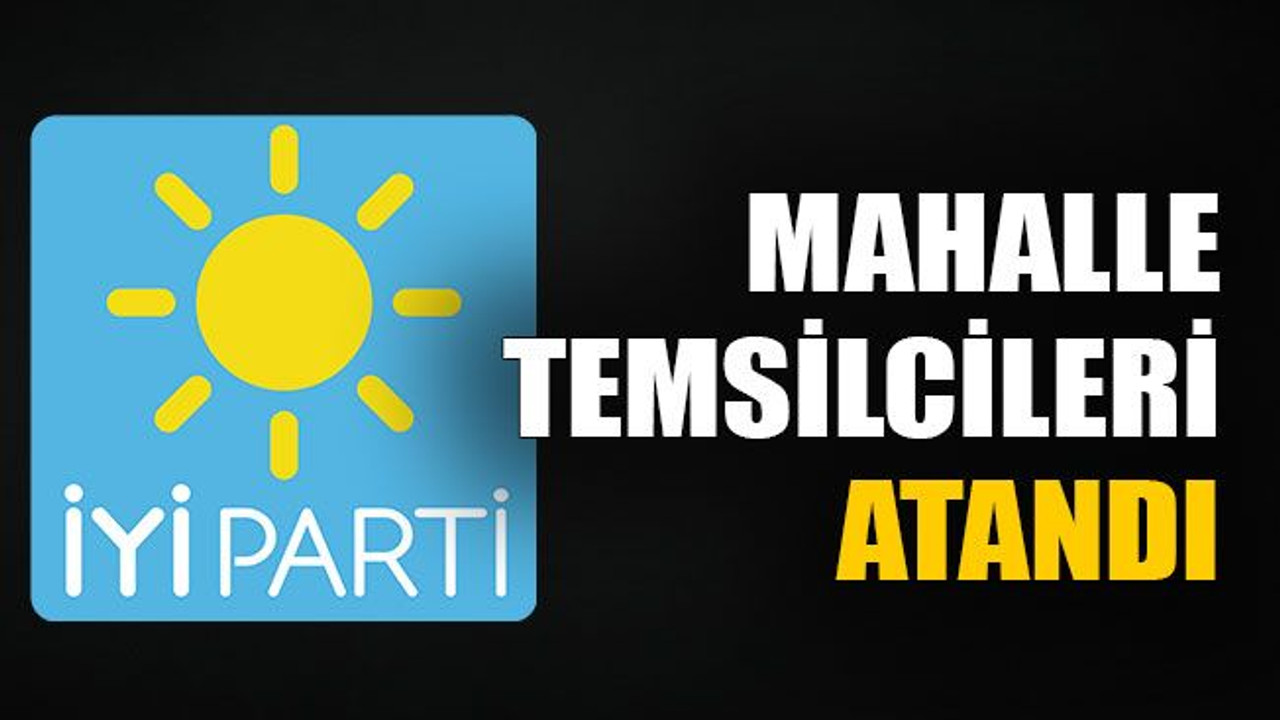 Mahalle temsilcileri atandı
