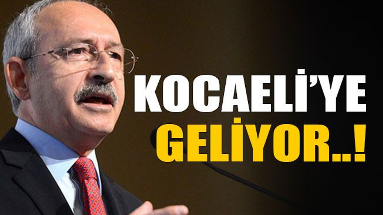 Kocaeli’ye geliyor!