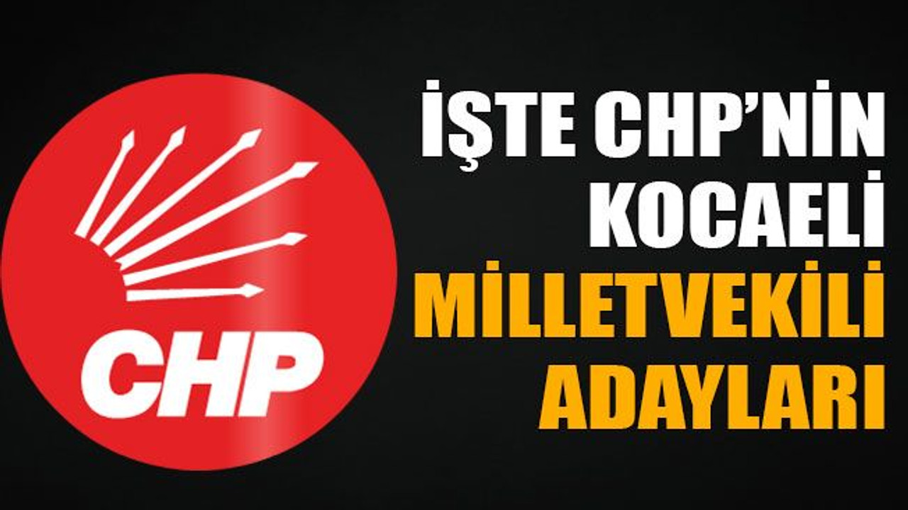 İşte CHP'de ilk 10 sıra!