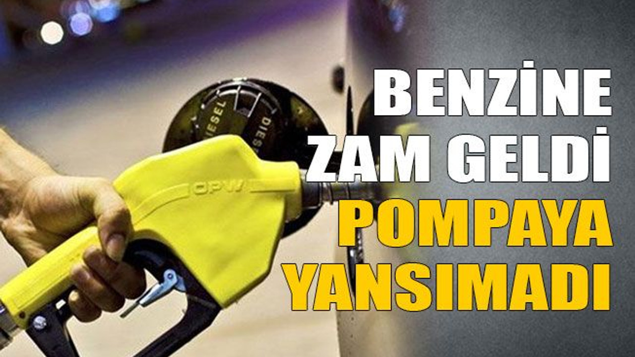 Benzine zam geldi pompaya yansımadı